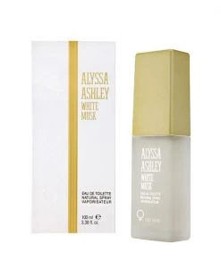 Alyssa Ashley White Musk - 100 Ml - Eau De Toilette Spray - Damesparfum -Parfum Promotiewinkel 954x1200