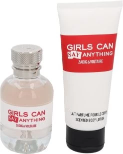 Zadig & Voltaire Girls Can Say Anything Giftset - 50 Ml Eau De Parfum Spray + 100 Ml Bodylotion - Geurengeschenkset -Parfum Promotiewinkel 963x1200