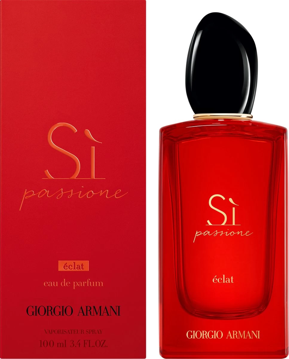 Giorgio Armani - Si Passione Eclat - 100 Ml Eau De Parfum Spray 2 Giorgio Armani - Si Passione Eclat - 100 Ml Eau De Parfum Spray - Afbeelding 2