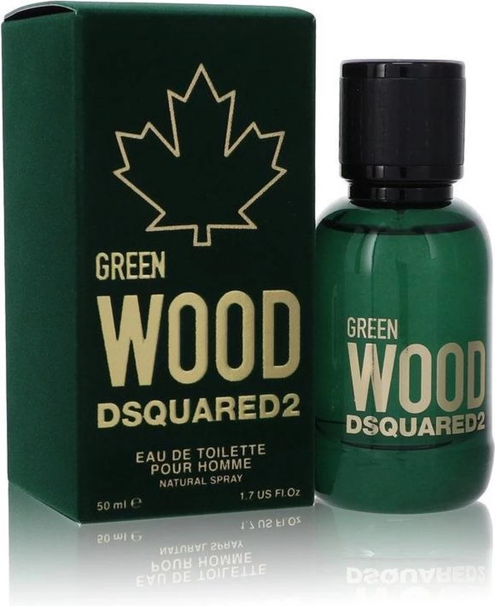 Dsquared2 Green Wood Pour Homme - Eau De Toilette 50 Ml - Herenparfum 6 Dsquared2 Green Wood Pour Homme - Eau De Toilette 50 Ml - Herenparfum - Afbeelding 6