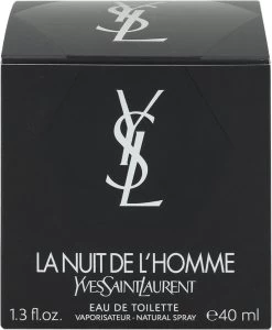 Yves Saint Laurent La Nuit De L'Homme Eau De Toilette Spray 40 Ml -Parfum Promotiewinkel 989x1200 1