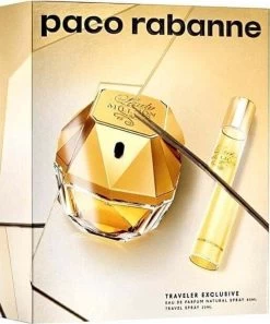 Paco Rabanne Lady Million Giftset 80 Ml Eau De Parfum Spray + 20 Ml Eau De Parfum Tasspray - Cadeauset Voor Dames - Damesparfum -Parfum Promotiewinkel 999x1200 1